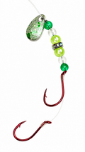 Green Splatter Spinner