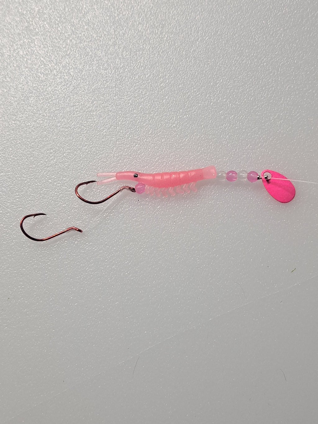 Micro shrimp spinner with uv