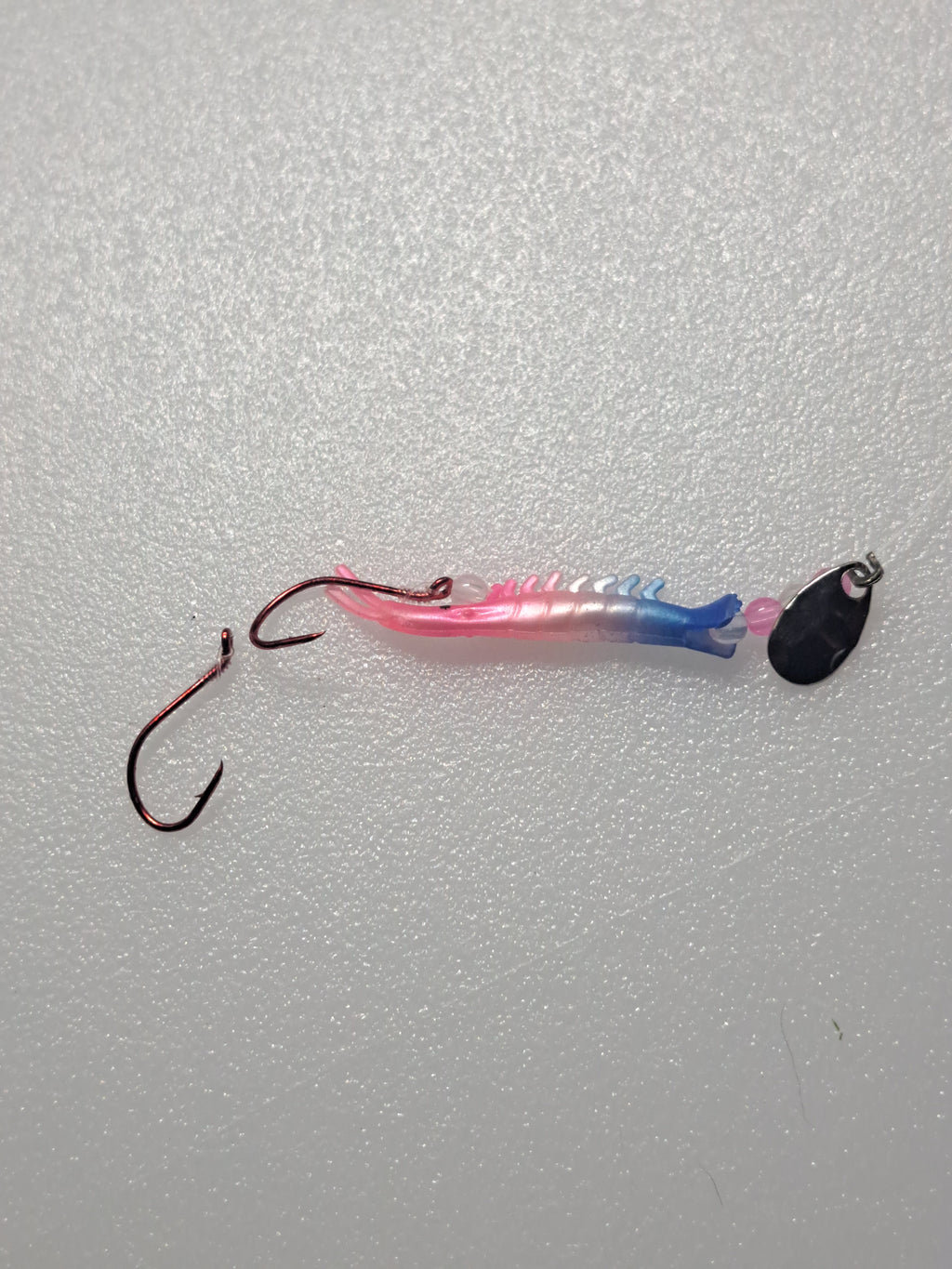 Micro shrimp spinner with uv