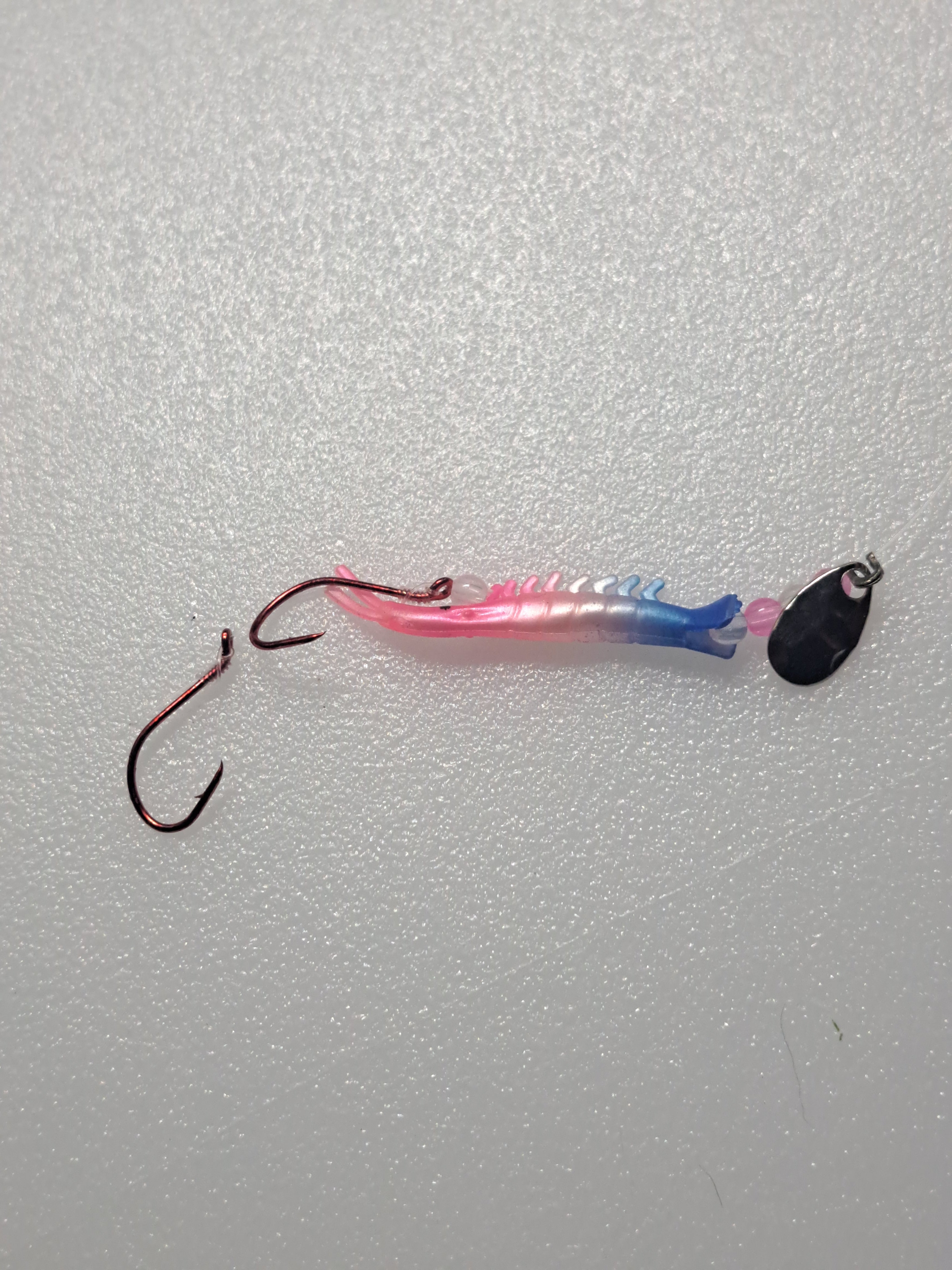 Micro shrimp spinner with uv