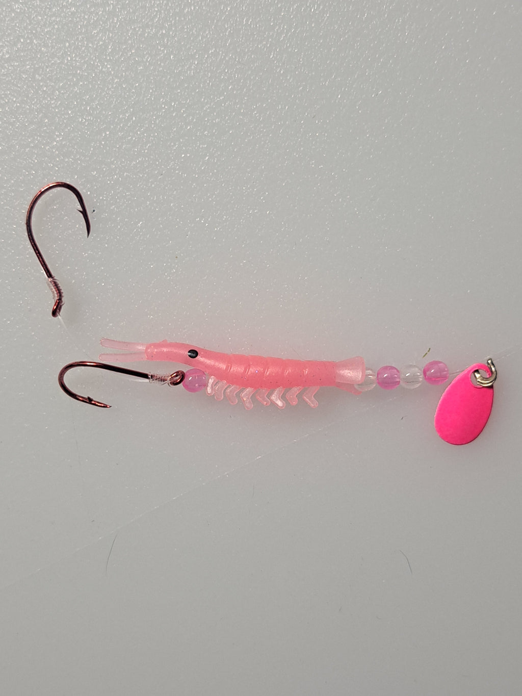 Micro shrimp spinner with uv