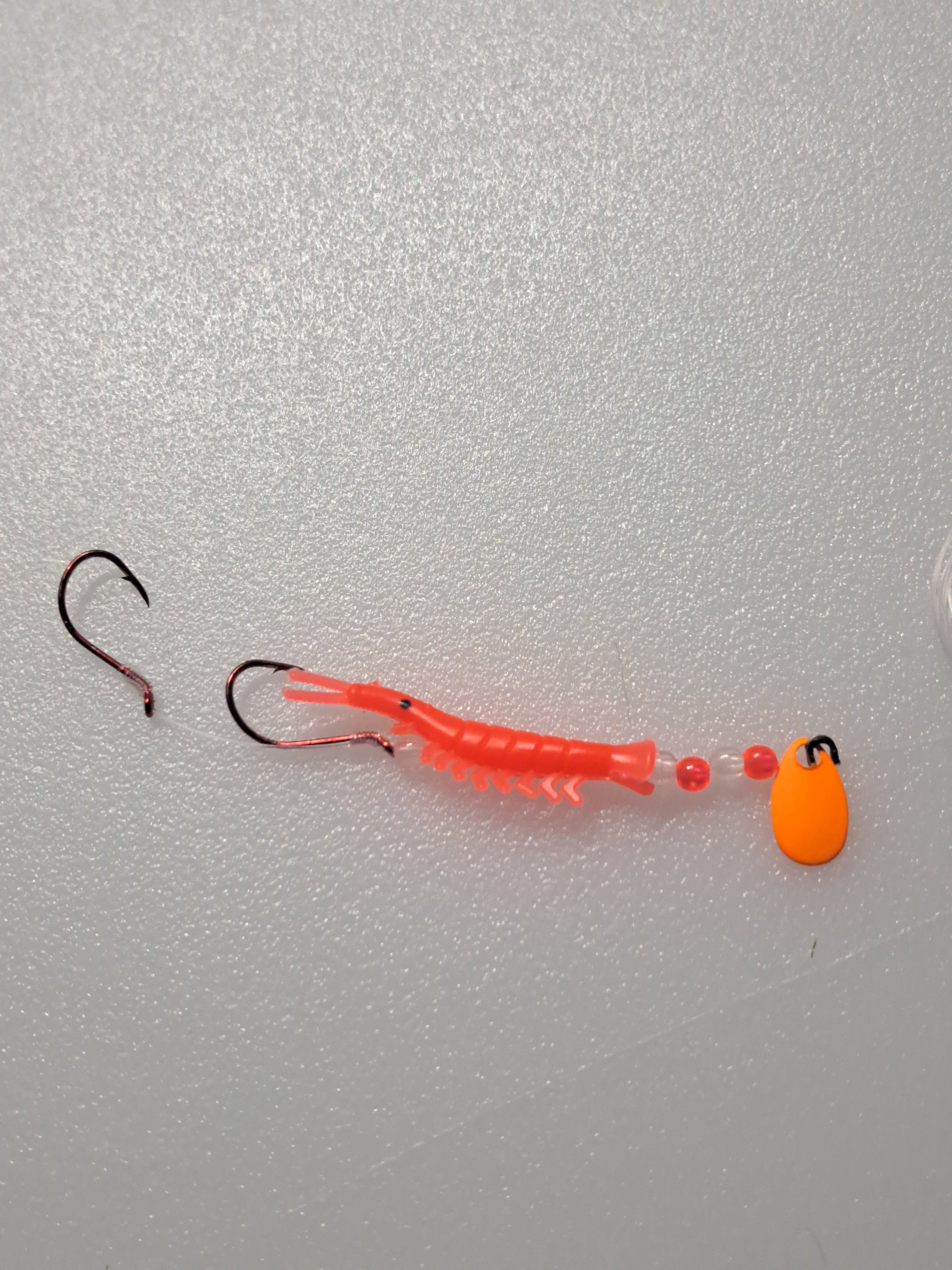 Micro shrimp spinner with uv
