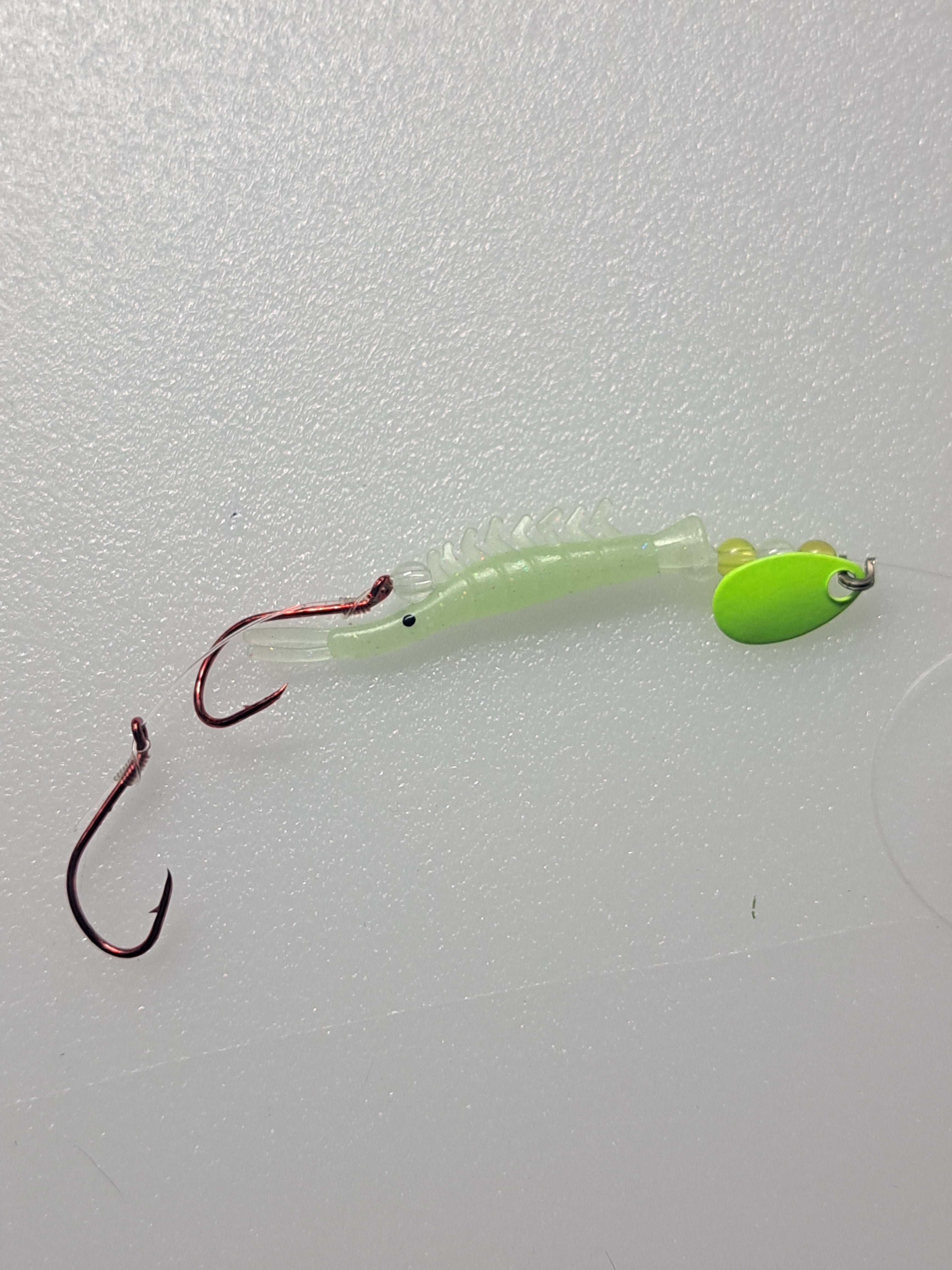 Micro shrimp spinner with uv